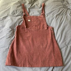 Lucy and Yak Mini Pini dress in dusty rose pink size M